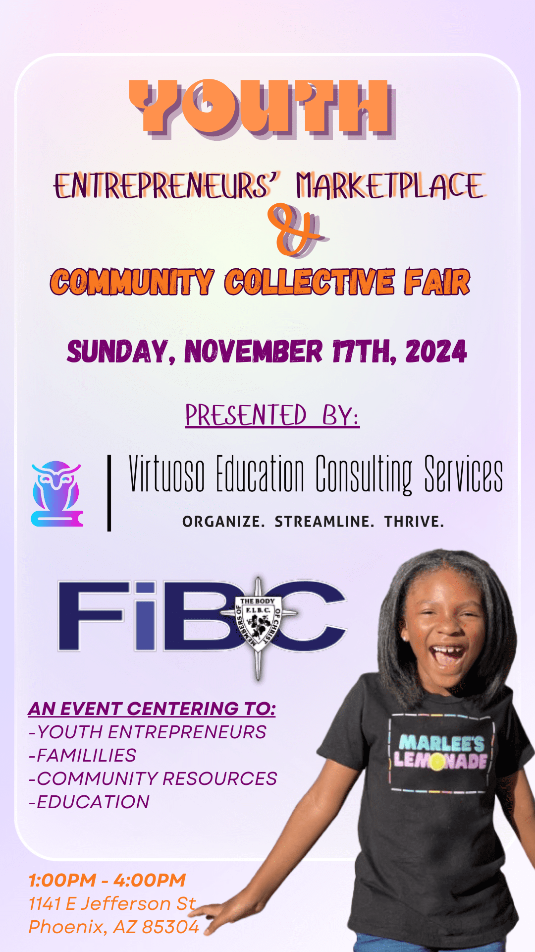Youth Entrepreneurs' Marketplace Youth Entrepreneurs - Phoenix Arizona
